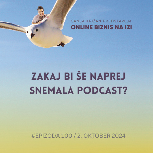 Sanja Križan - podcast epizoda #100